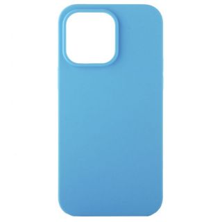 Evelatus iPhone 14 Pro Max 6.7 Premium Soft Touch Silicone Case Sky Blue