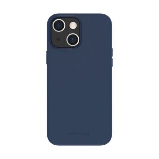Evelatus iPhone 14 Genuine Leather Case with MagSafe Blue zils