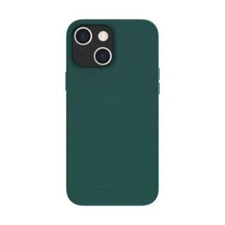 Evelatus iPhone 14 Genuine Leather Case with MagSafe Dark Green zaļš