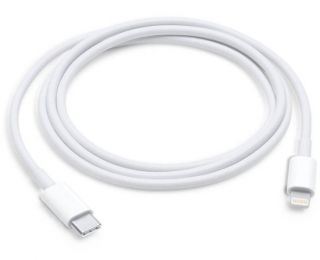 Apple Cable USB-C to Lightning, 1m White balts