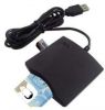 Bezvadu ierīces un gadžeti Transcend SMART CARD READER USB PC / SC Black melns 
