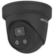 - Hikvision 
 
 IP Dome Camera DS-2CD2346G2-IU Dome, 4 MP, F2.8, IP66, H.265 +, Black, AcuSense  /  Darkfighter technologies, 256 GB, 103 °