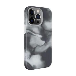 Evelatus iPhone 14 Pro Max Premium Silicone case Customized Print Gray pelēks