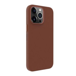 Evelatus iPhone 14 Pro Genuine Leather case with MagSafe Brown brūns