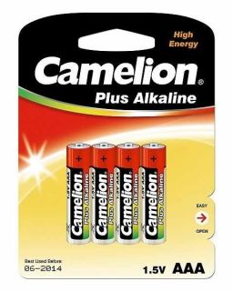 CAMELION AAA / LR03, Plus Alkaline, 4 pc s
