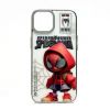 Aksesuāri Mob. & Vied. telefoniem - iLike Apple iPhone 13 PC Silicone Case Spider Sense White Red balts sa...» 