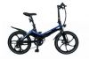 Скутеры (Swegway) e-bike, scooter Blaupunkt Fiete E-Bike 20 '' 24 month s Blue / Black zils melns 