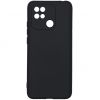 Aksesuāri Mob. & Vied. telefoniem Evelatus Redmi 10C  /  C40 Nano Silicone Case Soft Touch TPU Black melns Akumulatori