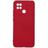 Aksesuāri Mob. & Vied. telefoniem Evelatus Redmi 10C  /  C40 Nano Silicone Case Soft Touch TPU Red sarkans Akumulatori
