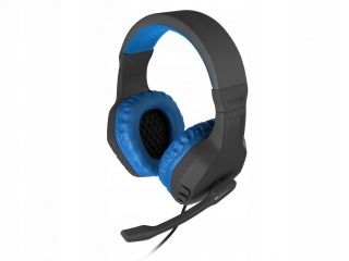 - ARGON 200 Gaming Headset, On-Ear, Wired, Microphone, Blue zils