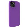 Aksesuāri Mob. & Vied. telefoniem Evelatus iPhone 15 Premium Soft Touch Silicone Case Deep Purple purpurs 