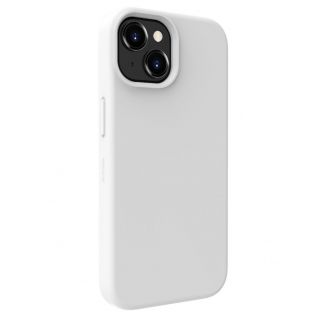 Evelatus iPhone 15 Premium Soft Touch Silicone Case White balts