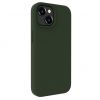 Aksesuāri Mob. & Vied. telefoniem Evelatus iPhone 15 Premium Soft Touch Silicone Case Dark Olive 