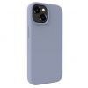 Aksesuāri Mob. & Vied. telefoniem Evelatus iPhone 15 Premium Soft Touch Silicone Case Lavender Gray pelēks 