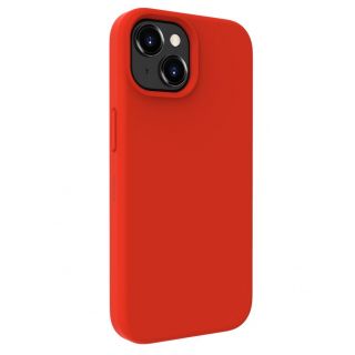 Evelatus iPhone 15 Premium Soft Touch Silicone Case Red sarkans