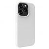 Aksesuāri Mob. & Vied. telefoniem Evelatus iPhone 15 Pro Premium Soft Touch Silicone Case White 