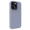 Aksesuāri Mob. & Vied. telefoniem Evelatus iPhone 15 Pro Premium Soft Touch Silicone Case Lavender Gray pelēks 