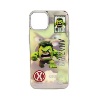 - iPhone 15 PC Silicone Case Green Boy 