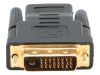Aksesuāri datoru/planšetes GEMBIRD adapter HDMI F ->DVI M , A-HDMI- Kabeļi HDMI/DVI/VGA/USB/Audio/Video