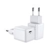 Bezvadu ierīces un gadžeti - Joyroom Joyroom fast wall charger USB Type C 25W 3A EU plug white  L-P...» 