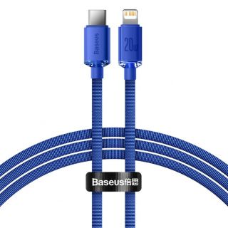 Baseus Baseus Baseus CAJY000203 Lightning - USB-C PD cable 20W 480Mb / s 1.2m - blue zils
