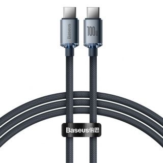 Baseus Baseus Baseus CAJY000601 USB-C - USB-C PD cable 100W 5A 480Mb / s 1.2m - black melns