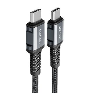 - Acefast Acefast C1-03 USB-C USB-C PD QC cable 60W 3A 480Mb / s 1.2m gray pelēks
