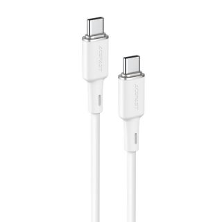 - Acefast Acefast C2-03-CC USB-C USB-C PD QC cable 60W 3A 480Mb / s 1.2m white balts