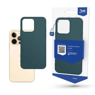 3MK 3MK Case for iPhone 13 Pro from the 3mk series Matt Case - dark green zaļš