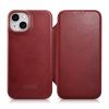 Aksesuāri Mob. & Vied. telefoniem - iCarer iCarer CE Oil Wax Premium Leather Folio Case iPhone 14 Plus Mag...» 