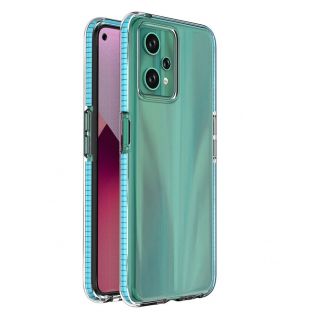 - Hurtel Spring Case for Realme 9 Pro silicone cover with frame light blue zils