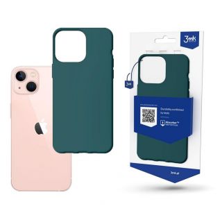 3MK 3MK Case for iPhone 14 Plus from the 3mk Matt Case series - dark green zaļš