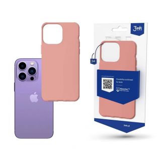 3MK 3MK Case for iPhone 14 Pro from the 3mk Matt Case series - pink rozā