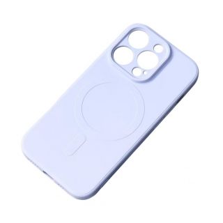 - Hurtel MagSafe Compatible Silicone Case for iPhone 15 Pro Silicone Case Blue zils