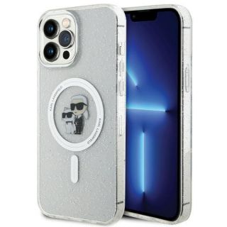 - Karl Karl KLHMP13XHGKCNOT case for iPhone 13 Pro Max 6.7" transparent hardcase Karl&Choupette Glitter MagSafe
