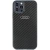 Aksesuāri Mob. & Vied. telefoniem Audi Carbon Fiber iPhone 12 / 12 Pro 6.1" black / black hardcase A...» 