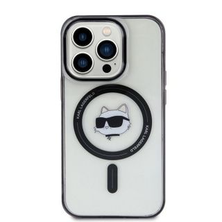 - Karl Karl IML Choupette's Head MagSafe case for iPhone 15 Pro transparent