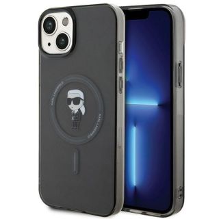 - Karl Karl IML Ikonik MagSafe case for iPhone 15 Plus black melns