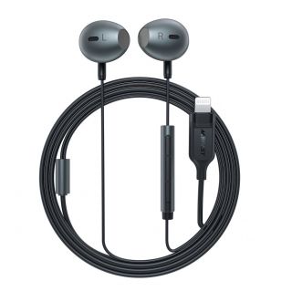 - Acefast Acefast L1 in-ear headphones with 1.2 m Lightning connector black melns