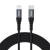 Bezvadu ierīces un gadžeti - Choetech Choetech IP0039 USB-C  /  Lightning MFi cable, 1.2m long blac...» 