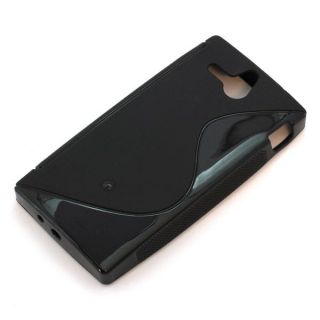 HTC S720e One S TPU S black melns