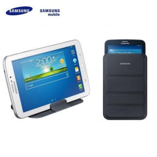 Samsung EF-ST210BBE Universāls 7'' Galaxy Tab Maks - kabata ar statīvu Melns  EU Blister