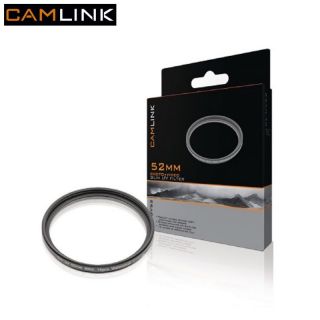 CamLink CL-UV52 UV filtrs nevēlāmo UV staru bloķēšanai Diametrs 52mm