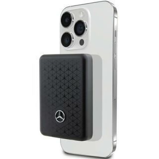- Mercedes-Benz Mercedes Powerbank MEPB5KMESTK 15W 5000mAh czarny / black MagSafe melns