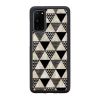 Аксессуары Моб. & Смарт. телефонам - Ikins 
 
 case for Samsung Galaxy S20 pyramid black melns Безпроводные зарядки (Индуктивные)