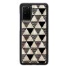 Aksesuāri Mob. & Vied. telefoniem - Ikins 
 
 case for Samsung Galaxy S20+ pyramid black melns Bezvadu lādētāji (Induktīvie)