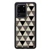 Aksesuāri Mob. & Vied. telefoniem - Ikins 
 
 case for Samsung Galaxy S20 Ultra pyramid black melns Bezvadu lādētāji (Induktīvie)