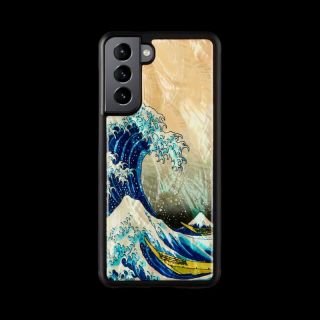 - Ikins 
 
 case for Samsung Galaxy S21 great wave off