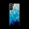 Аксессуары Моб. & Смарт. телефонам - Ikins 
 
 case for Samsung Galaxy S21+ blue lake black zils melns Внешние акумуляторы