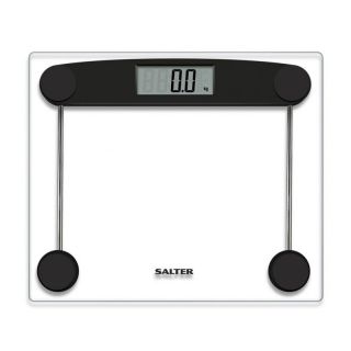 - Salter 
 
 9208 BK3R Compact Glass Electronic Bathroom Scale
